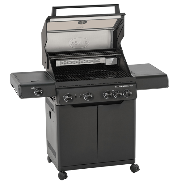Rösle Gasgrill Allflame Hero 4 