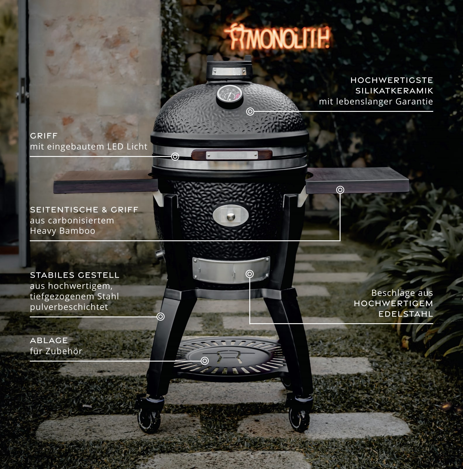 Monolith Avantgarde LeChef  mit Gestell