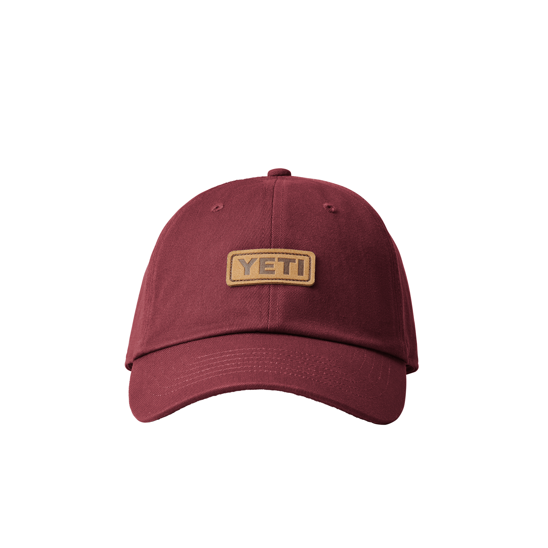 Yeti Logo Cap Badge 6 Panel Soft Crown Harvest Rot