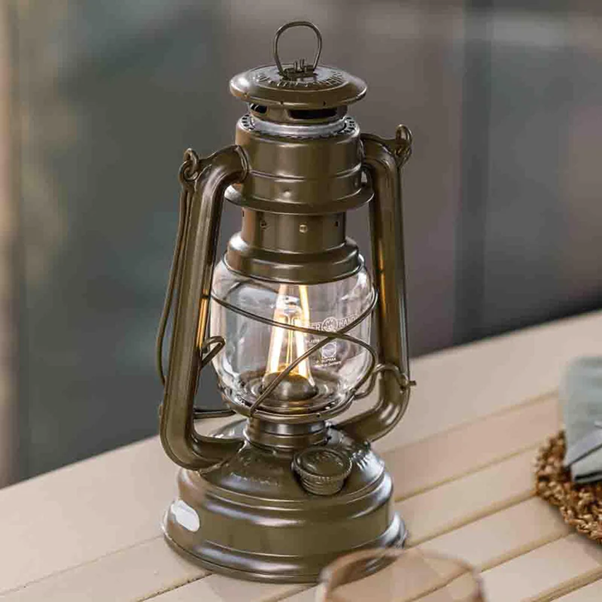 Petromax LED Laterne Feuerhand Bronze