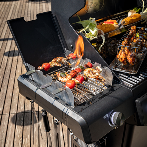Rösle Gasgrill Allflame Hero 4 