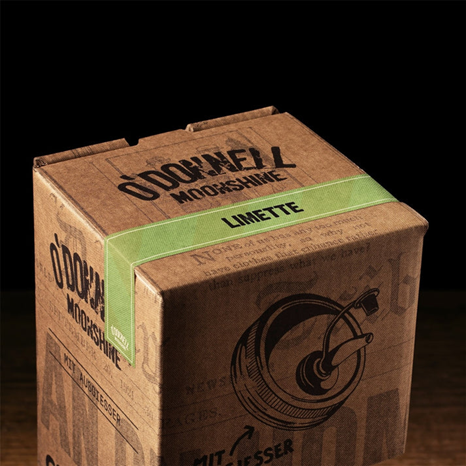 O`Donnell Moonshine  Kombiset Limette mit Ausgießer 700ml 