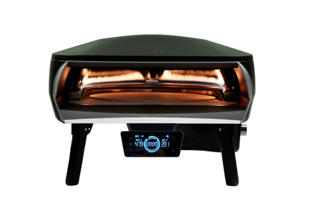 Witt Etna Rotante Pizzaofen 16" Control grün matt 