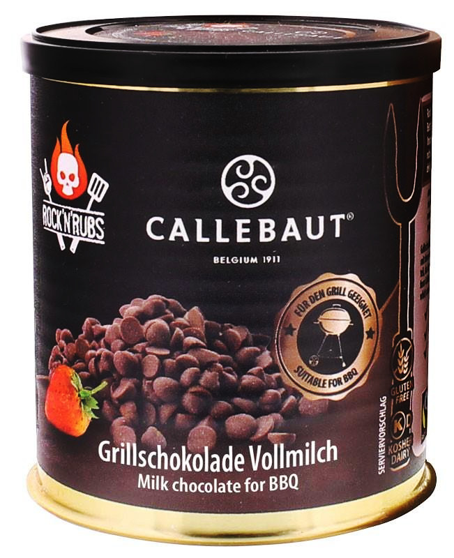 Rock´n Rubs Callebaut Grillschokolade Vollmilch 200g Dose