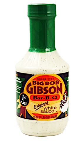 Big Bob Gibson Flasche Original White Sauce 453g