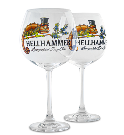 Hellhammer Gin Gläser Set 680ml