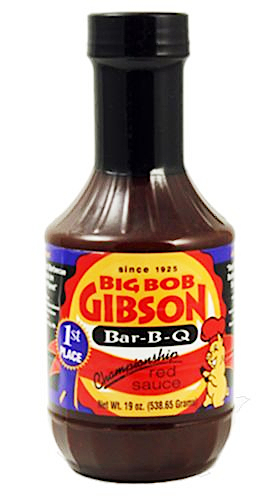 Big Bob Gibson Flasche Championship Red Sauce 538g