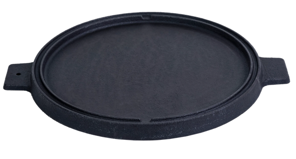 TGO Hot Wok Grillplatte Gusseisen 32,5cm