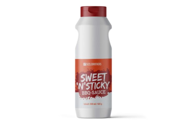 Sizzlebrothers Sweet’n Sticky BBQ-Sauce 500ml