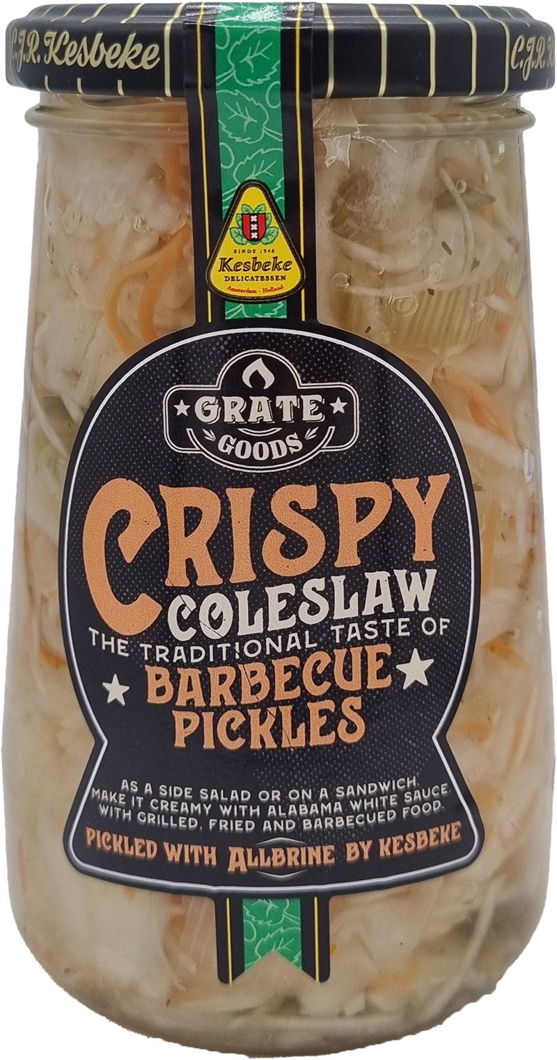 Grate Goods Crispy Coleslaw Barbecue Pickles 325g