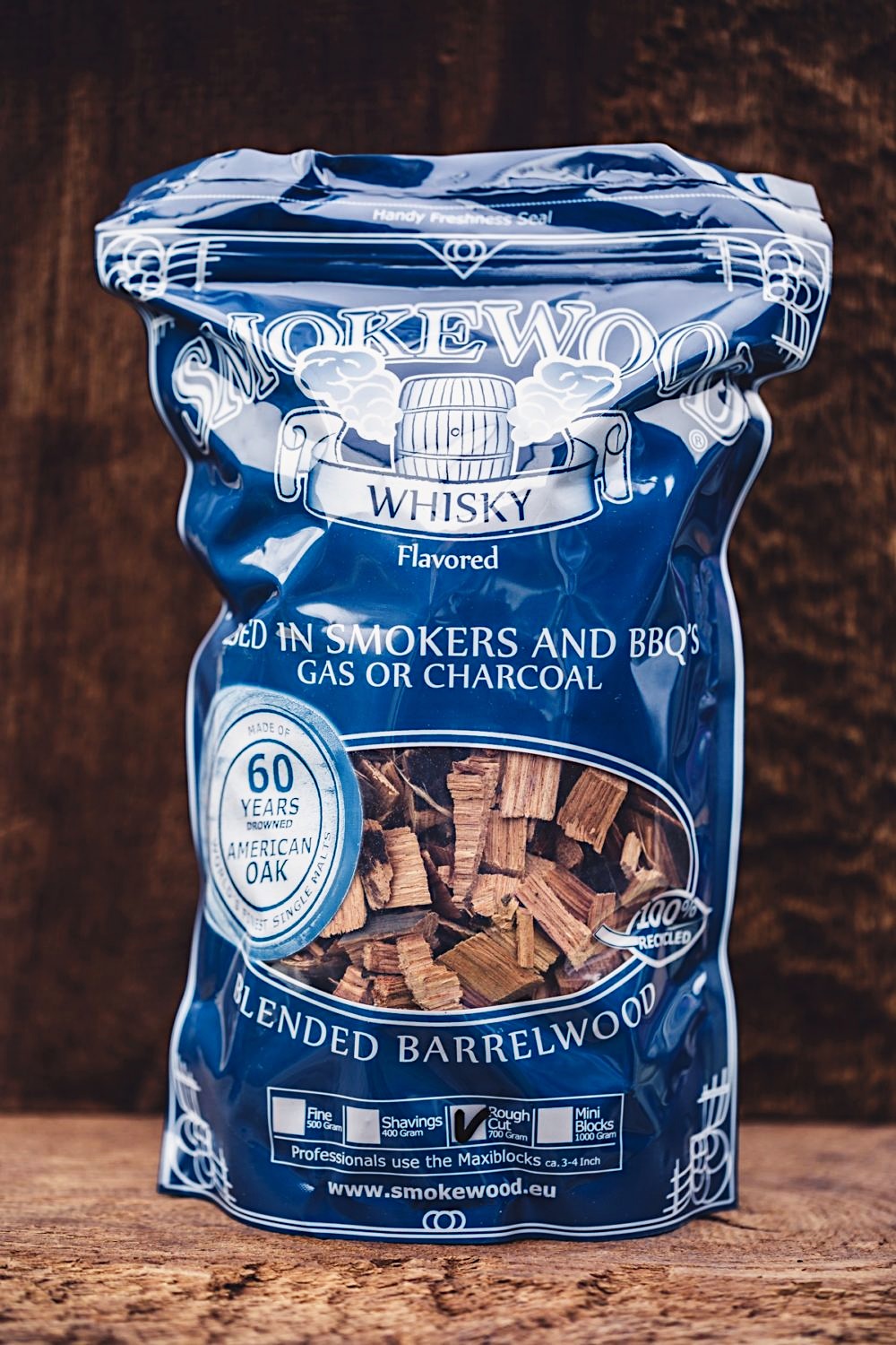 Smokewood Whisky Rough Cut (e 700 g / 2 ltr.)