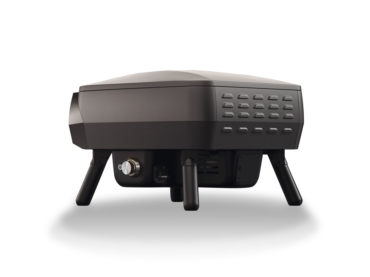 Witt Etna Piccolo Pizzaofen schwarz matt mit Pizzaschieber