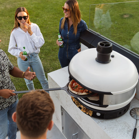 Gozney Pizzaofen Dome Dual Fuel creme