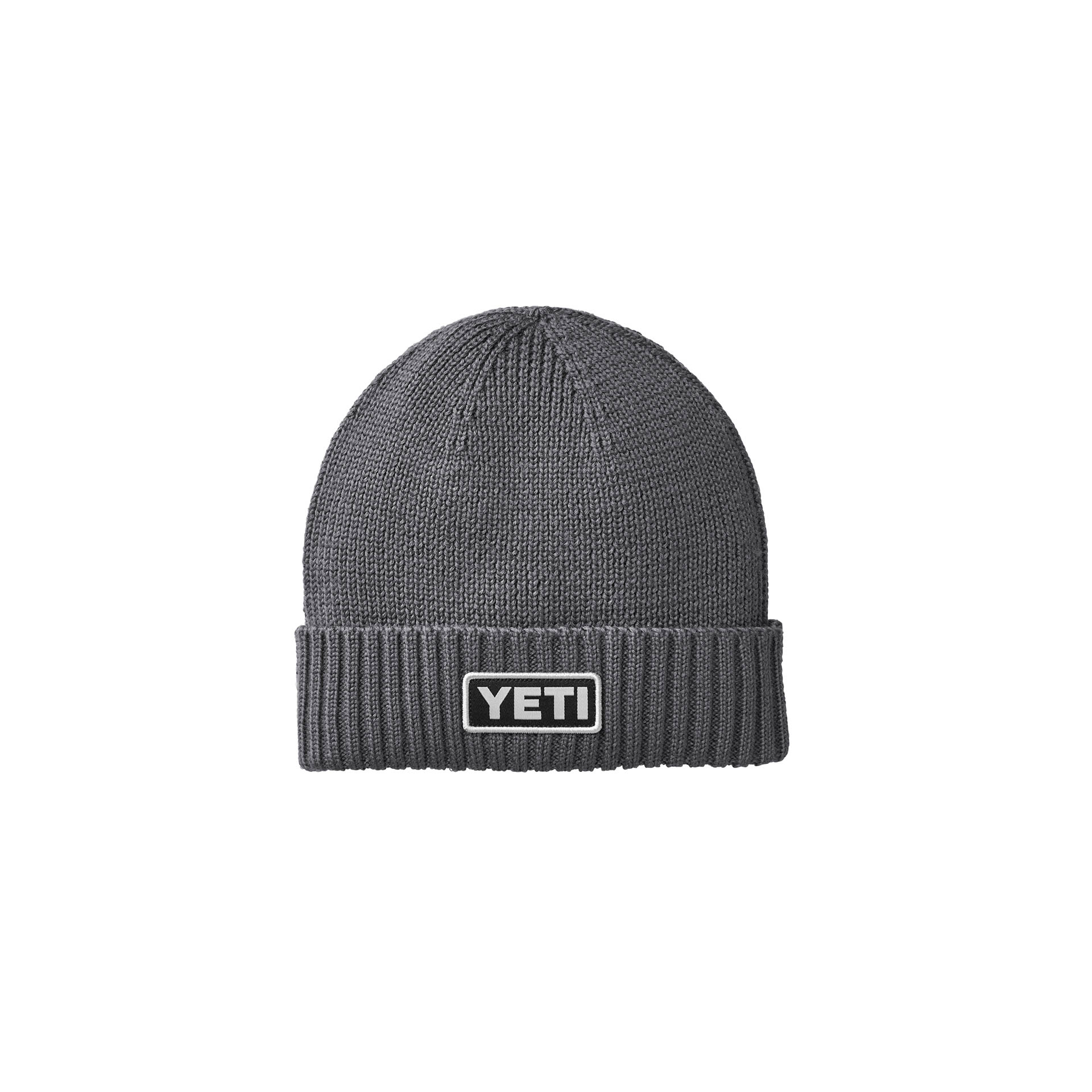Yeti Logo Beanie-Mütze Grau