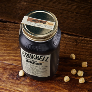 O`Donnell Moonshine  Kombiset Harte Nuss Cream mit Ausgießer 700ml 