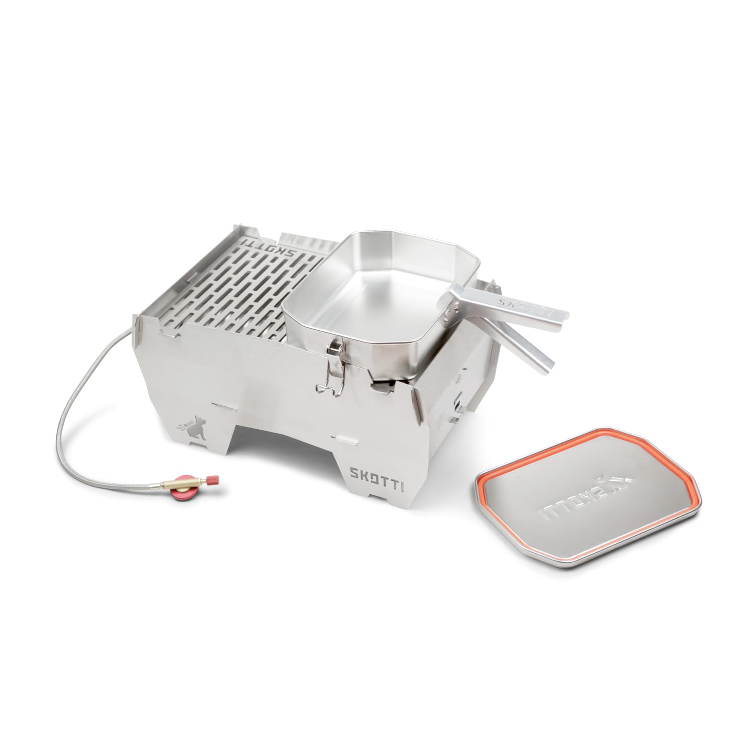 Skotti Boks 1 ltr. Multifunktionale Edelstahlbox