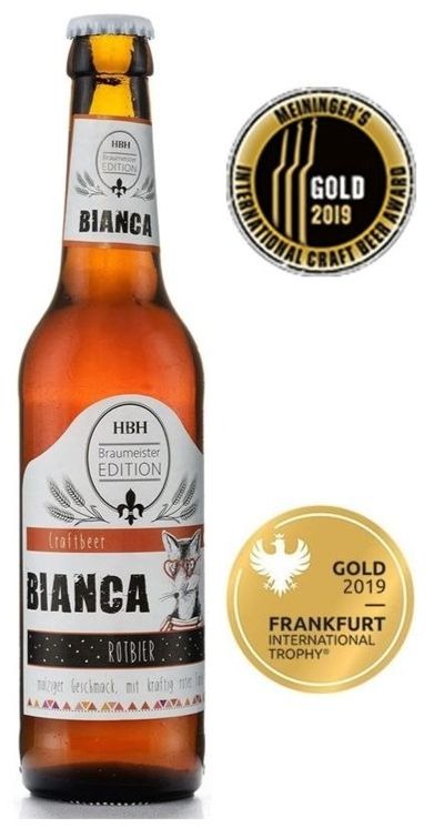 HBH Bianca Rotbier 0,33l Flasche