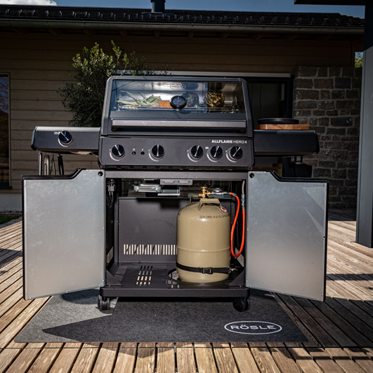 Rösle Gasgrill Allflame Hero 4 