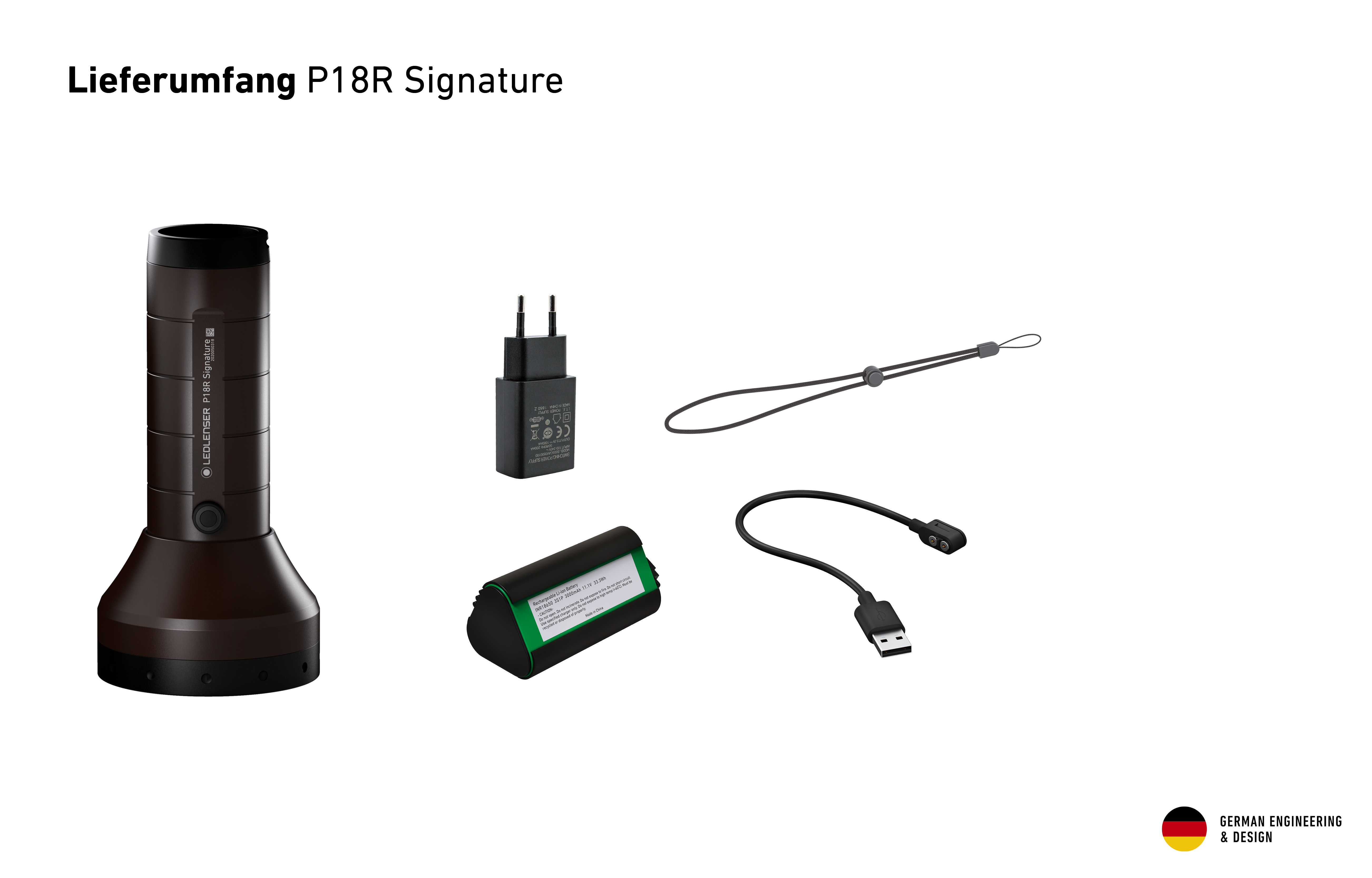 Ledlenser P18R Signature Espresso Box 