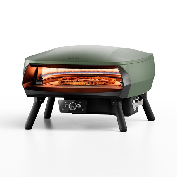 Witt Etna Rotante Pizzaofen 16" Control grün matt 